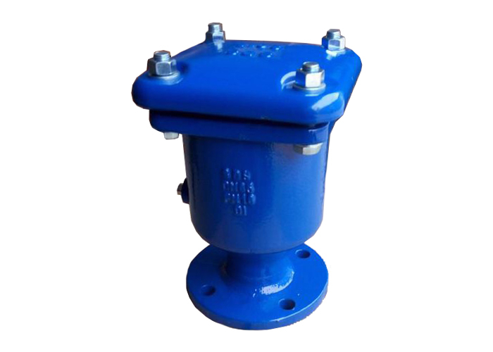 Single big orifice air release valve with integral flange